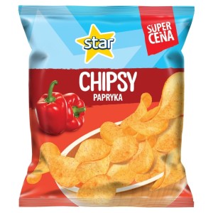 Star Chipsy Papryka 130g