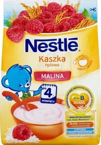 Nestle Kaszka Ryżowa Malinowa 180g