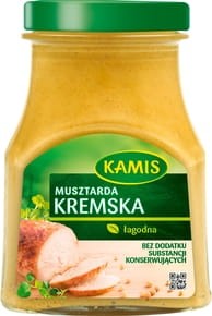 Kamis Musztarda Kremska 185g