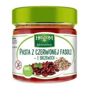 Helcom Pasta z Czerwonej Fasoli i Soczewicy 190g