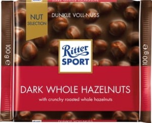 Ritter Sport Czekolada Dark Whole Hazelnuts 100g