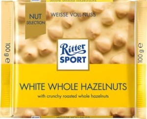 Ritter Sport Czekolada White Whole Hazelnuts100g