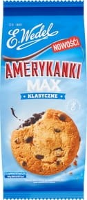 Wedel Ciastka Amerykanki Max Klasyczne 170g