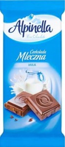 Terravita Alpinella Czekolada Mleczna 90g