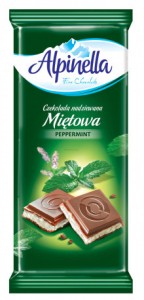 Terravita Alpinella Czekolada Miętowa 100g
