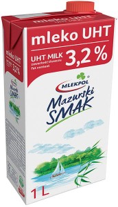 Mlekpol Mazurski Smak Mleko 3,2% 1l
