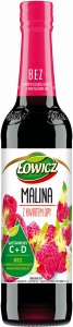 Łowicz Syrop Suplement Diety Malina-Lipa 400ml