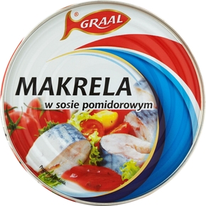 Graal Makrela w Pomidorach 300g