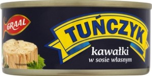 Graal Tuńczyk Kawałki w/s Własnym 170g
