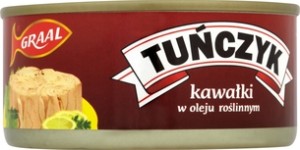 Graal Tuńczyk w Oleju Kawałki 170g