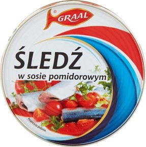 Graal Śledż w Sosie Pomidorowym 300g