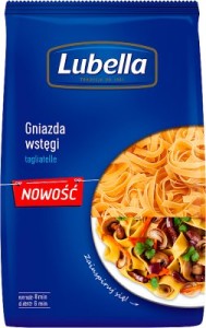 Lubella Makaron Gniazda-Wstęgi Tagliatelle 400g