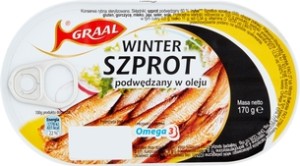 Graal Winter Szprot w Oleju 170g