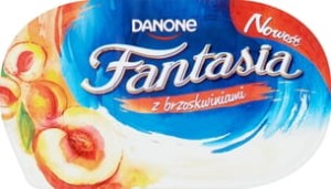 Danone Fantasia Jogurt Brzoskwinia 118g