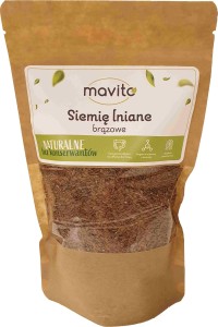Mavito Siemię Lniane Brązowe Ziarno 500g