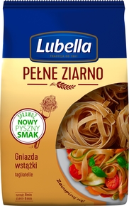 Lubella Makaron Gniazda Wastążki Pełne Ziarno 400g