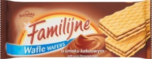 Jutrzenka Wafle Familijne Kakaowe 180g