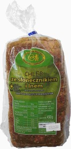 Chleb ze Słonecznikiem i Lnem 450g