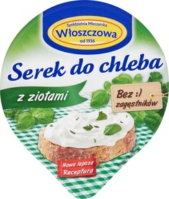 Włoszczowa Serek do Chleba Ziołowy 100g