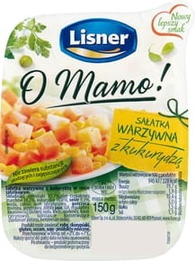 Lisner Sałatka Warzywna z Kukurydzą 150g