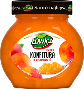 Łowicz Konfitura Brzoskwiniowa 240g