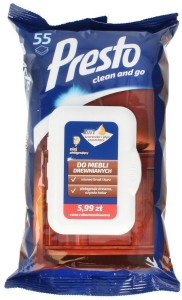 Presto Ściereczki Meble Drewniane 55szt