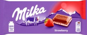Milka Czekolada Truskawkowa 100g