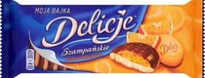 Delicje Pomarańczowe 147g