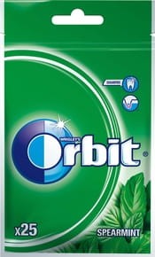 Orbit Gumy Spearmint 25draż. 35g