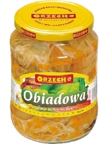 Orzech Sałatka Warzywna Obiadowa 670g