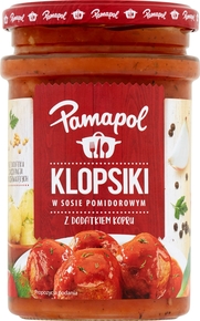 Pamapol Klopsiki w S/Pomidorowym 500g