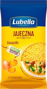 Lubella Makaron 250g Domowy Jajeczny Gwiazdki