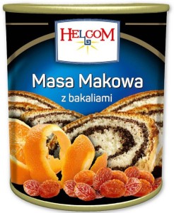 Helcom Masa Makowa z Bakaliami 850g
