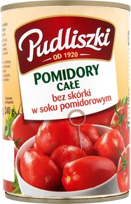 Pudliszki Pomidory Całe 400g
