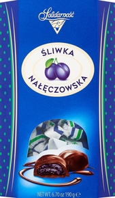 Solid.Śliwka Nałęczowska w Czekol.190g