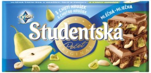 Studentska Czekolada Gruszka 180g