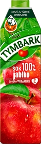 Tymbark Sok Jabłkowy 100% 1l karton