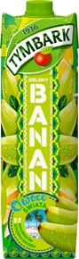 Tymbark Owoce Świata Zielony Banan 1l