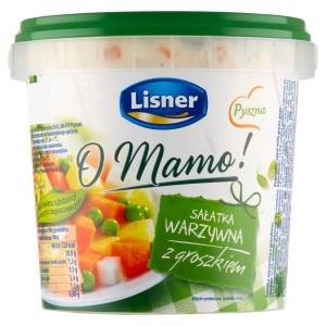 Lisner Sałatka Warzywna z Groszkiem 500g