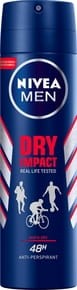 Nivea Deo Spray M Dry Impact/Silver Prot 150ml