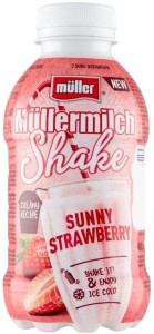 Muller Shake Truskawka 400g