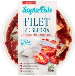 Super Fish Filet Ze Śledzia z Suszonymi Pomidorami 200g