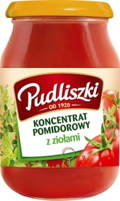 Pudliszki Koncentrat Pomidorowy z Ziołami 200g