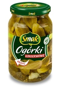 Smak Ogórki Konserwowe 860g