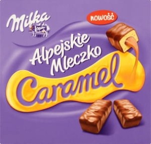 Milka Alpejskie Mleczko Caramel 350g