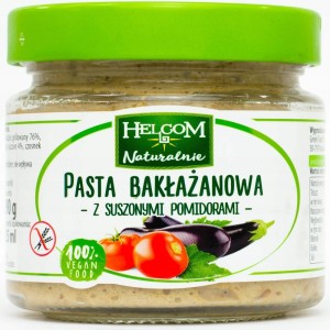 Helcom Pasta Bakłażanowa z Pomidorami 190g