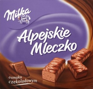 Milka Alpejskie Mleczko Czekoladowe 330g