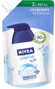 Nivea Creme Soft Mydło Zapas 500ml