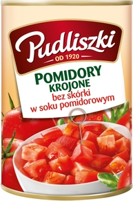 Pudliszki Pomidory Krojone 400g