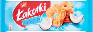 San Łakotki Kokosowe 168g
